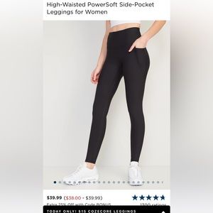 3 Leggings Old Navy XL active leggings SELLING ALL 3 together